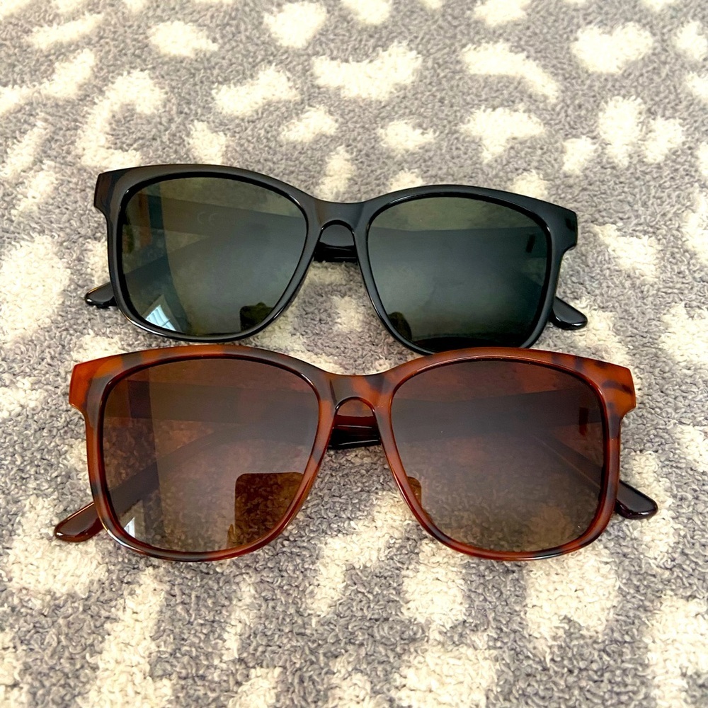 2 PAIRS SOJOS BASIC FRAME SUNGLASSES
